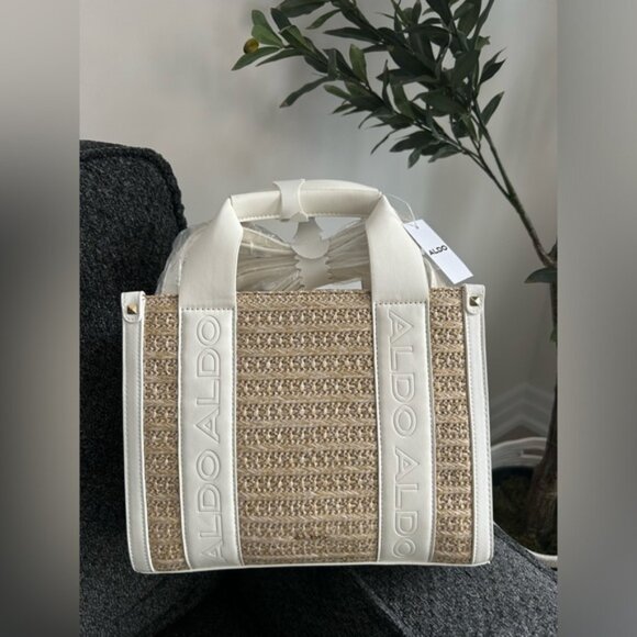ALDO Women's Straw Summer Bag - Picture 1 of 7